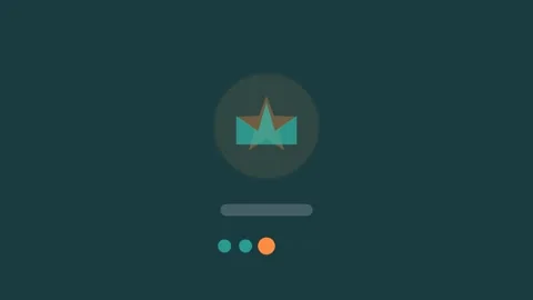 Flat design Subscription loyalty reward animation - teal marketing motion Stock-Footage 342626986