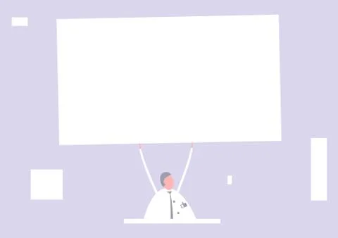 Flat design template Stock Illustration