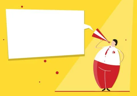 Flat design template Stock Illustration