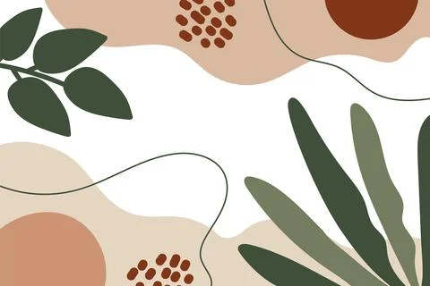 Flat design terracotta background Stock Illustration