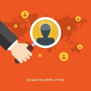 Flat design vector business illustration concept Stock Illustration