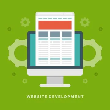 Flat design vector business illustration concept 스톡 일러스트
