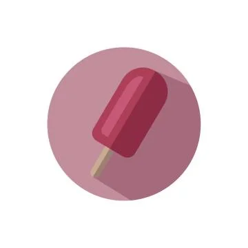 Flat design vector icecream Stock Illustration