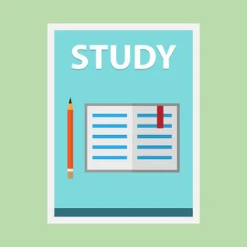 Flat design vector illustration concepts of education Stock Illustration