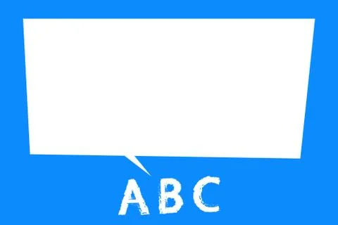Flat design Vector Illustration Empty esp template copy space text for Ad Stock Illustration