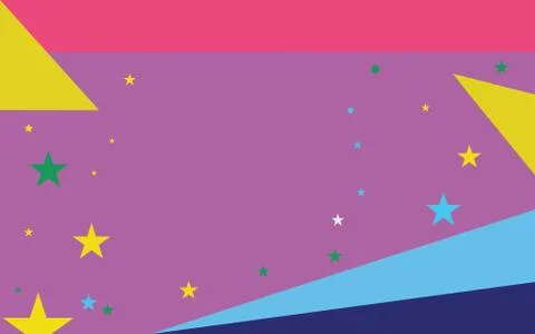 Flat design Vector Illustration Empty esp template copy space text for Ad Stock Illustration