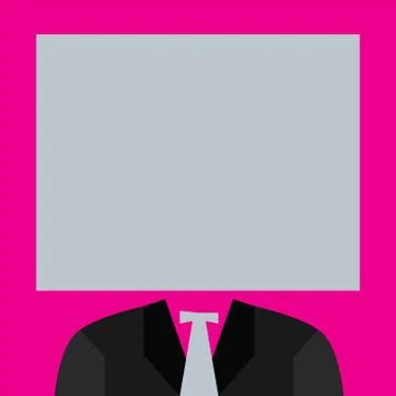 Flat design Vector Illustration Empty esp template copy space text for Ad Illustrazione stock