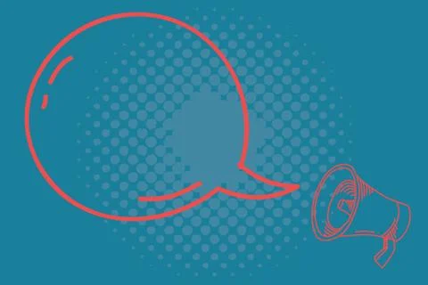 Flat design Vector Illustration Empty esp template copy space text for Ad Stock Illustration