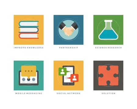 Flat design vector illustration infographic elements Stockillustratie