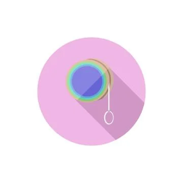 Flat design Yoyo Stock Illustration