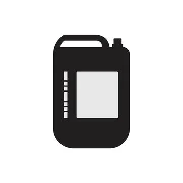 Flat detergent icon symbol vector Illustration. Stock Illustration