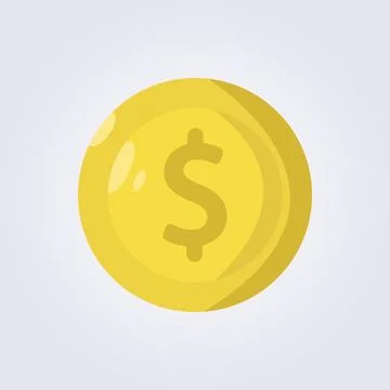 Flat dollar icon vector illustration design Stock Illustration