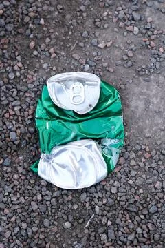 Flat drinking can Stock Photos