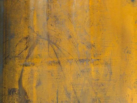 Flat dry rusted iron surface close-up background and texture Photos
