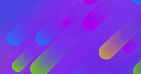 Flat Dynamic Design 4k seamless looping video background. Vidéo 93744352