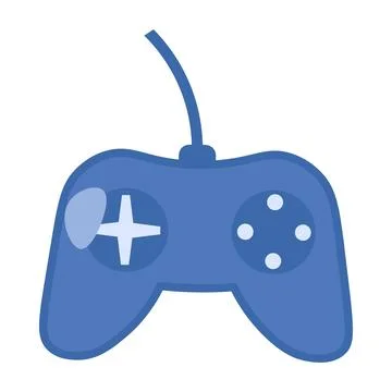 Flat E Waste Broken Game Joystick Controller Icon イラスト素材