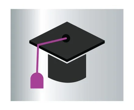 Flat education icon illustration - vector Stock Illustration