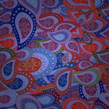 Flat elements. Design. Vector. Doodles blue, red and purple on colors. Print. Ni Illustrazione stock