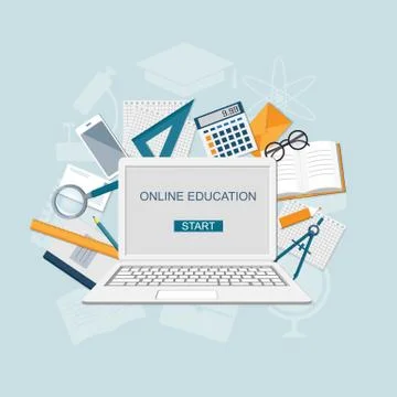 Flat  elements Stock Illustration