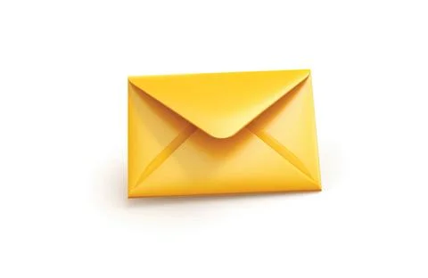 Flat Email envelope icon symbol vector Illustration. Stock Illustration
