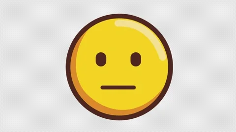 Flat Emoji Animation 4K Loop Transparant Stock Footage 317670436