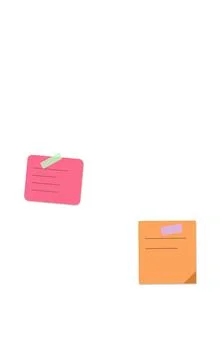 Flat envelope icons with different colors 스톡 일러스트