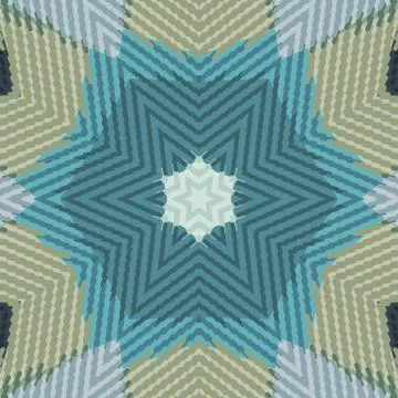 Flat ethnic seamless pattern Illustration
