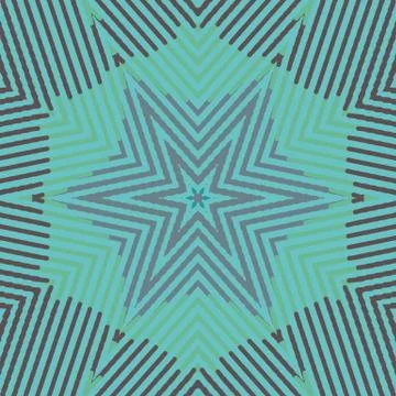 Flat ethnic seamless pattern Stock-Illustration