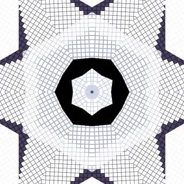 Flat ethnic seamless pattern Illustrazione stock