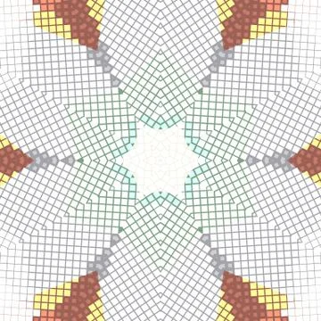 Flat ethnic seamless pattern Stock-Illustration