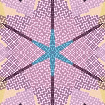 Flat ethnic seamless pattern Stock-Illustration