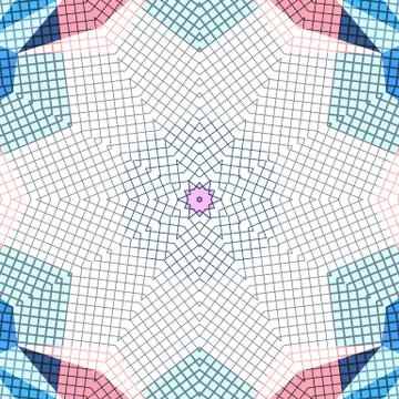 Flat ethnic seamless pattern Stock-Illustration