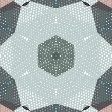 Flat ethnic seamless pattern Stock-Illustration