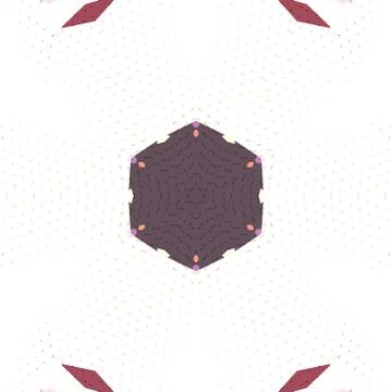 Flat ethnic seamless pattern イラスト素材