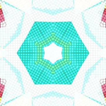 Flat ethnic seamless pattern Stock-Illustration