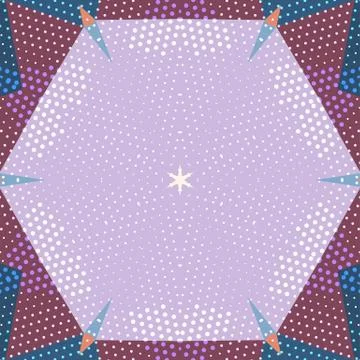 Flat ethnic seamless pattern Stock-Illustration