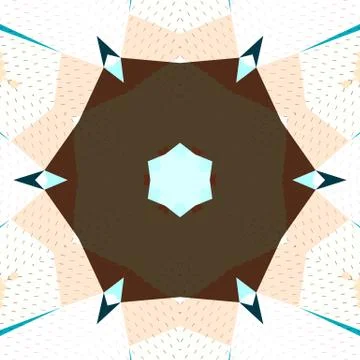 Flat ethnic seamless pattern イラスト素材