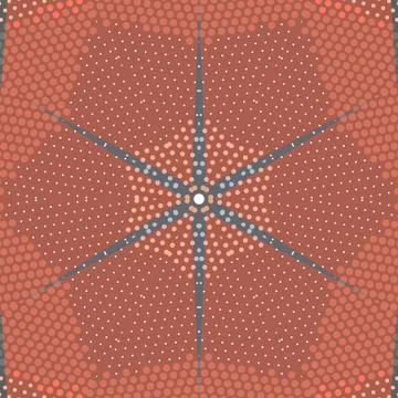 Flat ethnic seamless pattern イラスト素材