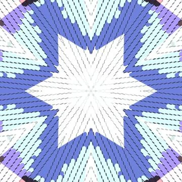 Flat ethnic seamless pattern Stock-Illustration