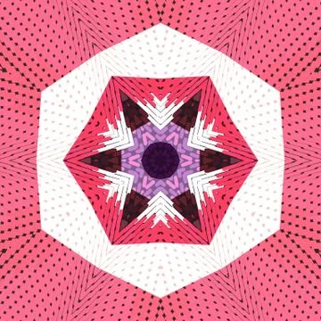 Flat ethnic seamless pattern Illustration