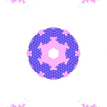 Flat ethnic seamless pattern Stock-Illustration