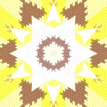 Flat ethnic seamless pattern Illustrazione stock