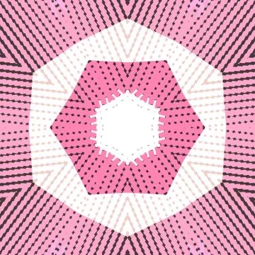 Flat ethnic seamless pattern Stock-Illustration