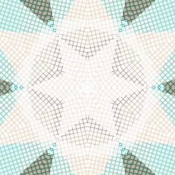 Flat ethnic seamless pattern Stockillustratie