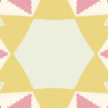 Flat ethnic seamless pattern Stock-Illustration