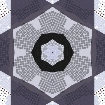 Flat ethnic seamless pattern Stock-Illustration