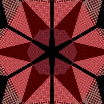 Flat ethnic seamless pattern Stock-Illustration