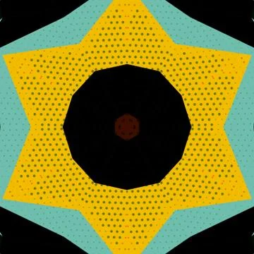 Flat ethnic seamless pattern イラスト素材