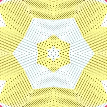 Flat ethnic seamless pattern Stock-Illustration