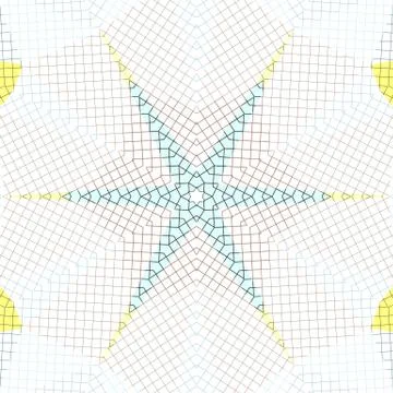 Flat ethnic seamless pattern Stock-Illustration